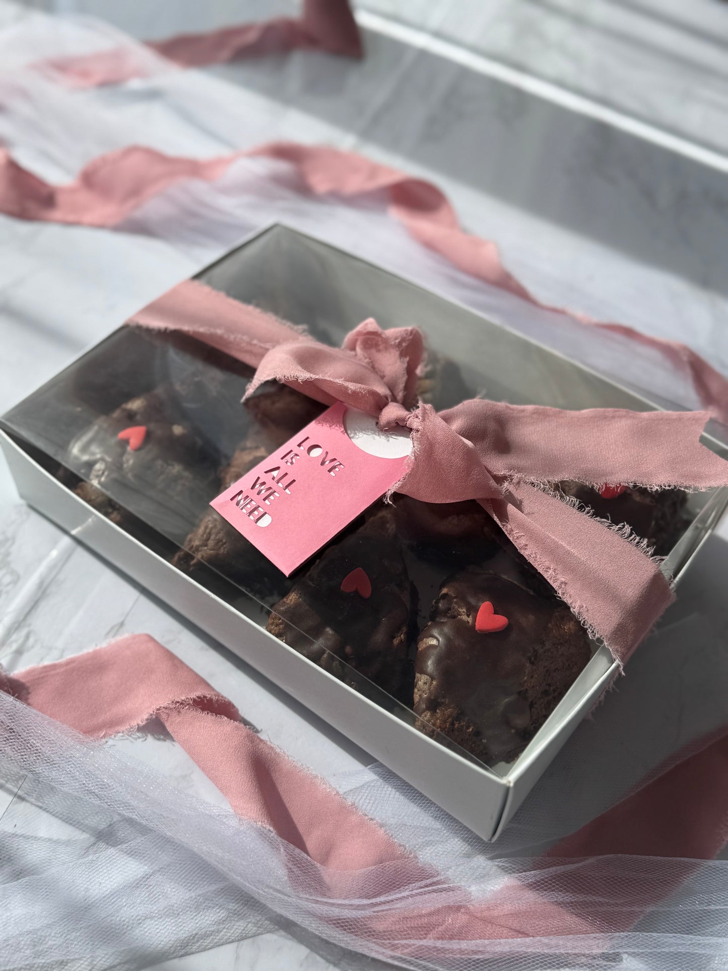 Valentine's Day Triple Chocolate Scone Box