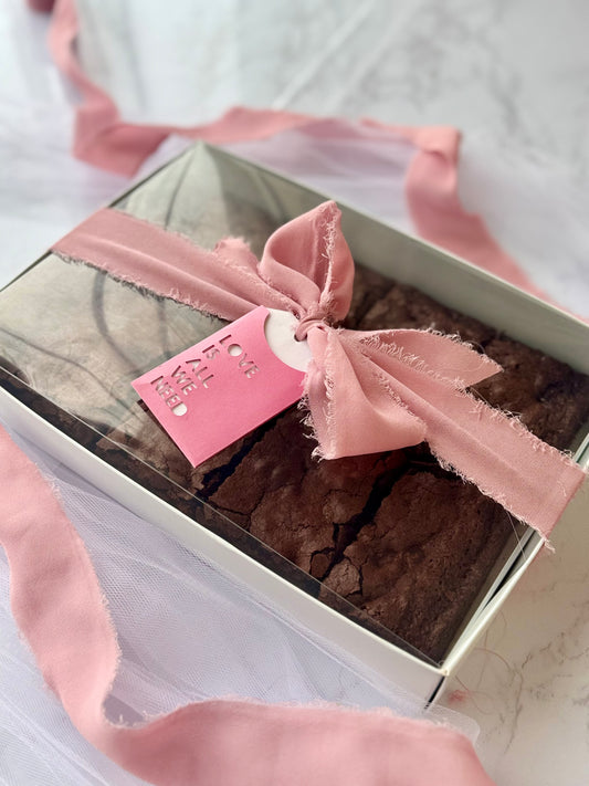 Valentine's Day Chocolate Brownies