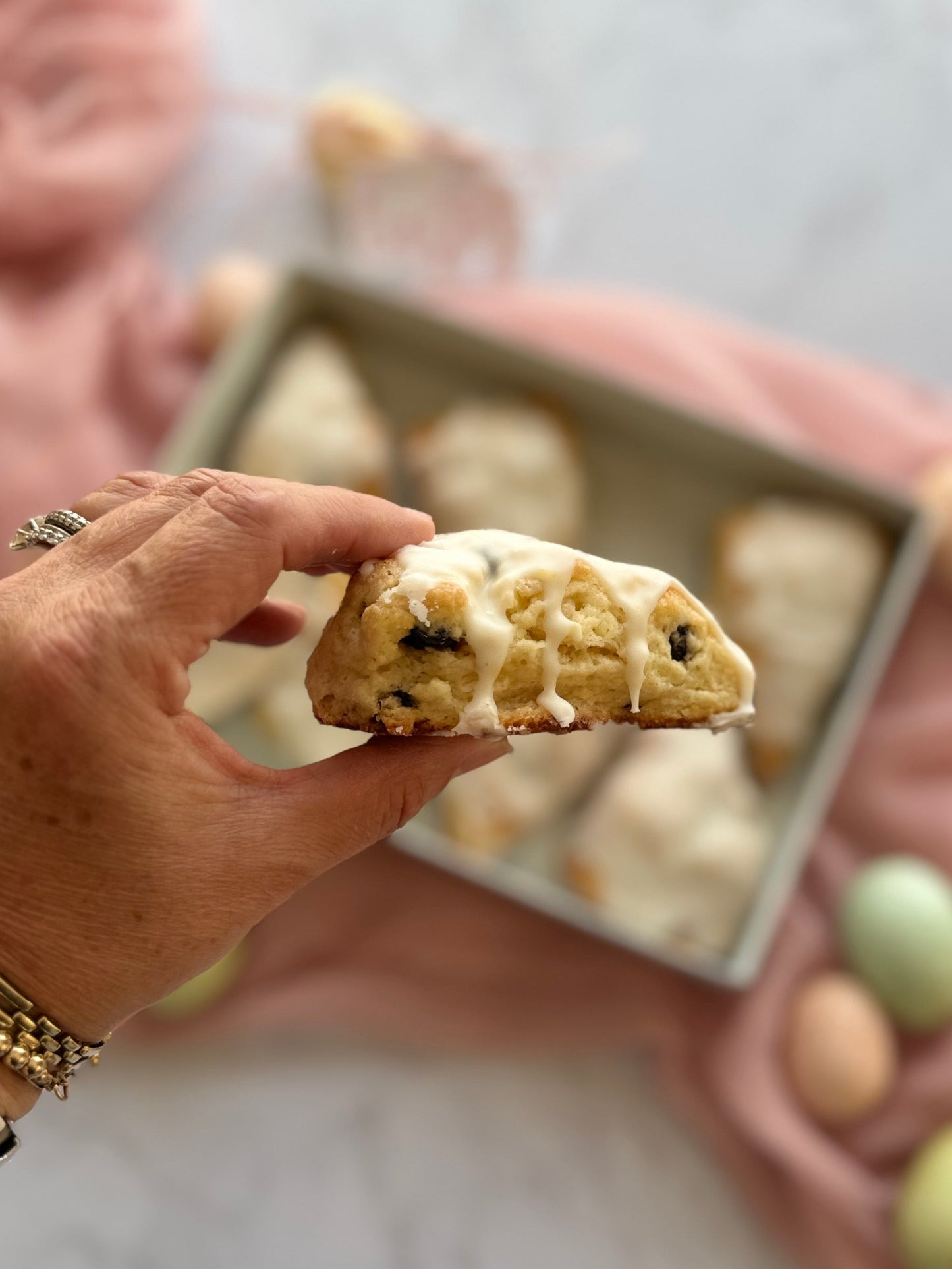 Lemon Blueberry Scones